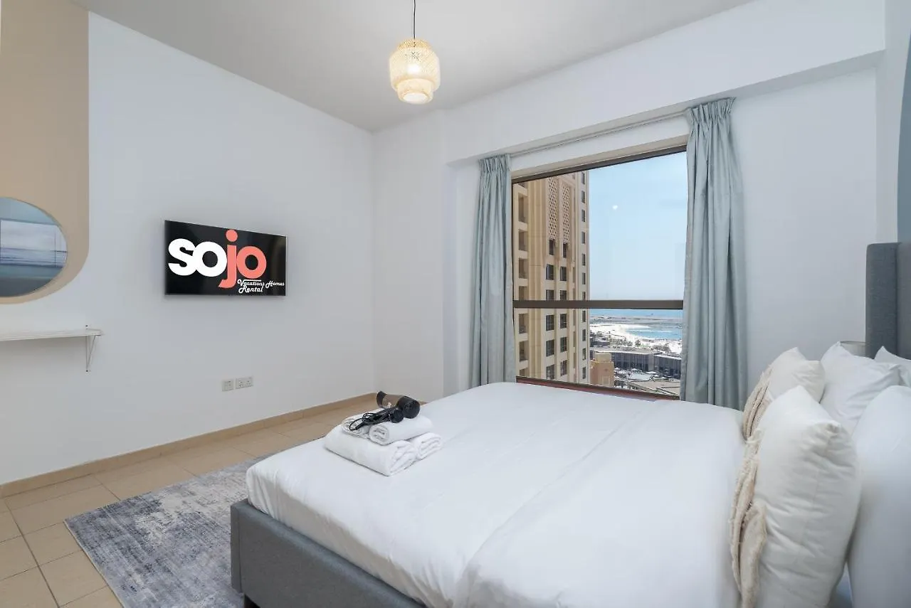 Jbr Beach Bliss One Three Bedroom Luxury Apartments By Sojo Stay دبي 0*,  الإمارات العربية المتحدة